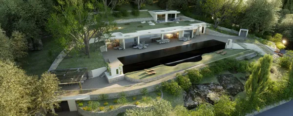 Eco-friendly new built villa with panoramic views  - Loutses, Corfu, Ionian Islands
