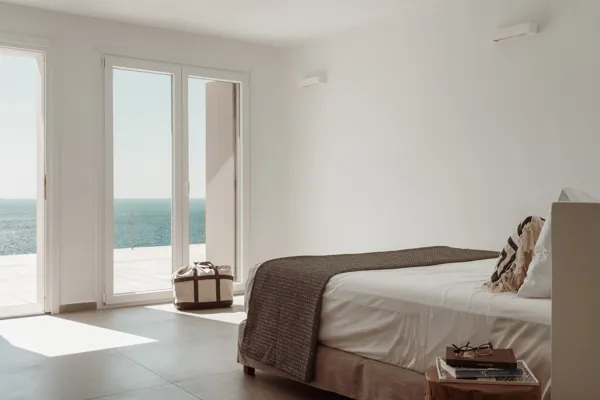 Magnificent seafront villa with sunset views     - Aleomandra, Mykonos, Cyclades Islands