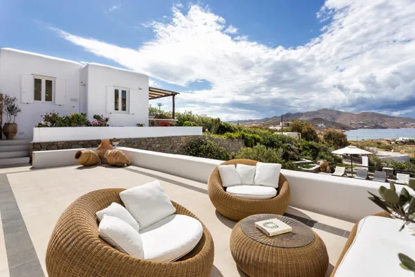 An eclectic dreamy villa - Ftelia, Mykonos, Cyclades Islands