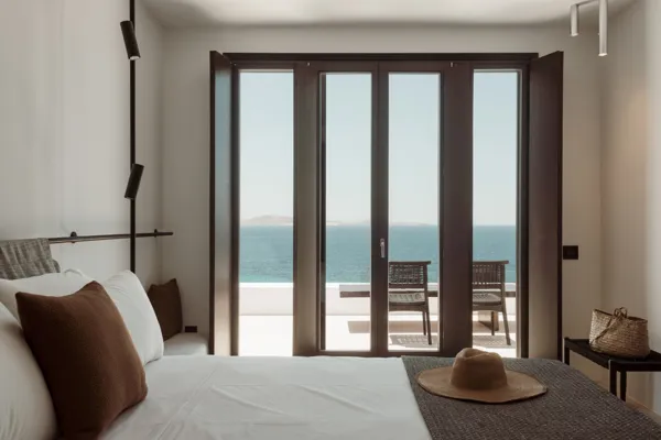 Magnificent seafront villa with sunset views     - Aleomandra, Mykonos, Cyclades Islands