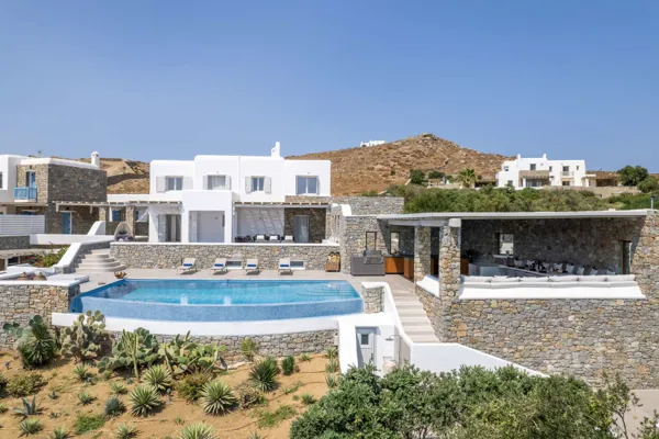 A villa to experience luxury yet simplicity - Kalafatis, Mykonos, Cyclades Islands