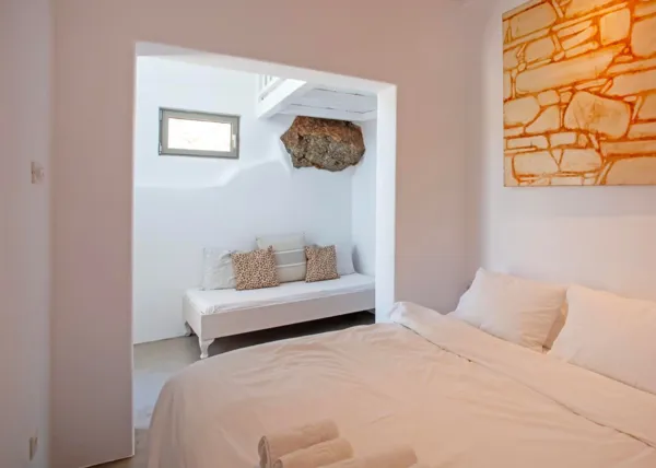 Charming Mykonian villa with great sea views - Platys Gialos, Mykonos, Cyclades Islands