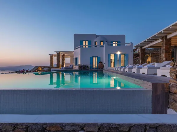 Beautiful villa overlooking Mykonos Island and Aegean Sea - Faros Armenistis, Mykonos, Cyclades Islands