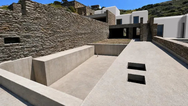 4- Luxury villa complex, first row to the sea in Andros island - Kato Fellos, Andros, Cyclades Islands