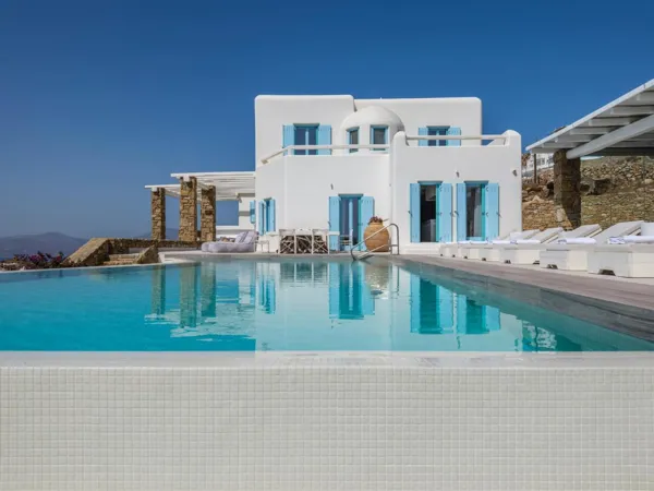 Beautiful villa overlooking Mykonos Island and Aegean Sea - Faros Armenistis, Mykonos, Cyclades Islands