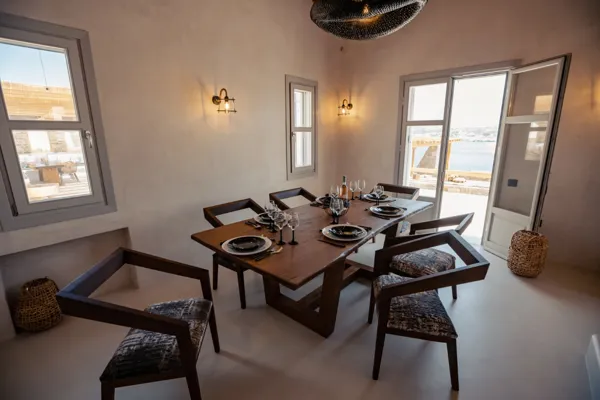 Villa with panoramic sea and Mykonos town views - Ornos, Mykonos, Cyclades Islands