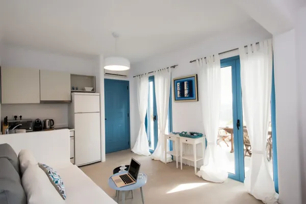 Lovely, modern style villa with magnificent views of the sea  - Agios Lazaros, Mykonos, Cyclades Islands