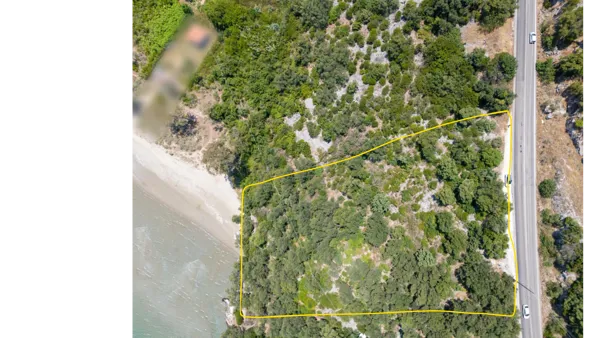 Unique beachfront land plot  - Apraos, Corfu, Ionian Islands