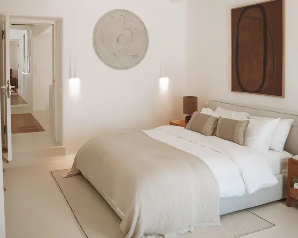 A masterpiece villa of serene luxury - Elia, Mykonos, Cyclades Islands