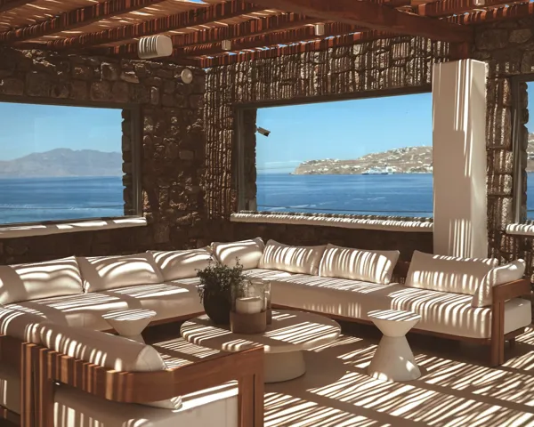 A masterpiece villa of serene luxury - Elia, Mykonos, Cyclades Islands