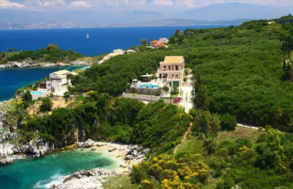 Villa in dominant position, with stunning views  - Kassiopi, Corfu, Ionian Islands