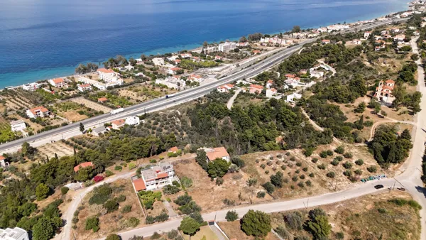 Land plot close to the seashore in Melissi area - Kiato, Korinthia, Peloponnese