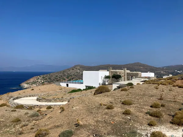 Luxury villa panoramic sea views in Andros - Fellos, Andros, Cyclades Islands
