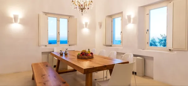 Luxury Villa with panoramic Aegean Sea views  - Fanari, Mykonos, Cyclades Islands