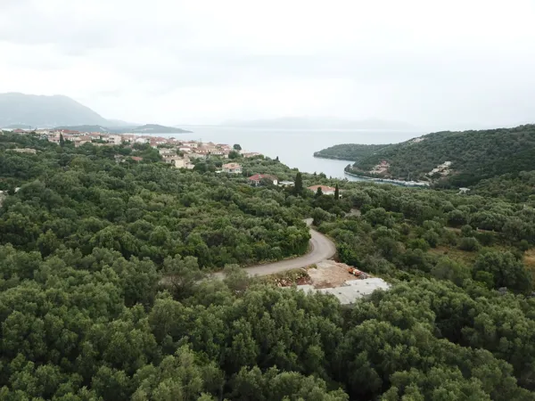 Olive grove plot with planning permission for a Mediterranean villa - Meganisi, Ionian Islands