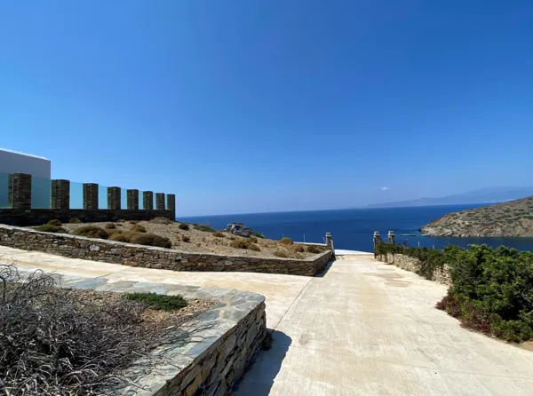 Luxury villa panoramic sea views in Andros - Fellos, Andros, Cyclades Islands