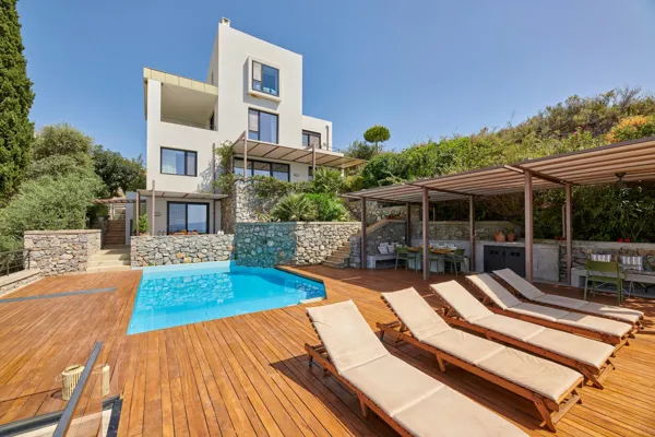Elegant modern property located in a picturesque cove - Kitries, Messinia, Peloponnese