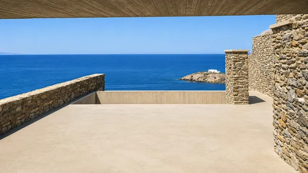4- Luxury villa complex, first row to the sea in Andros island - Kato Fellos, Andros, Cyclades Islands