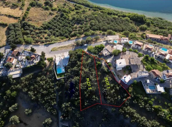 Great located plot overlooking Kournas lake - Kournas, Chania, Crete