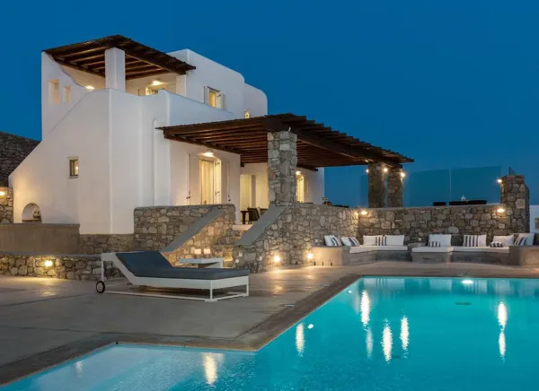 Villa with amazing sunset views  - Agios Ioannis, Mykonos, Cyclades Islands