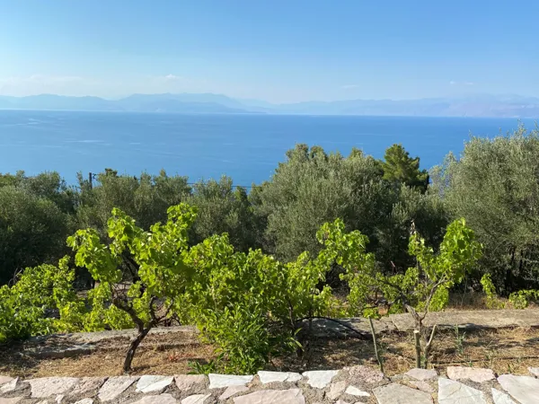 Country villa with breathtaking sea views in Derveni - Derveni, Korinthia, Peloponnese
