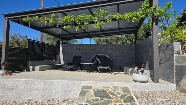 Villa with lake and sea views - Limni Vouliagmenis, Korinthia, Peloponnese