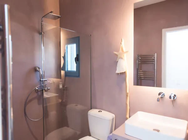 Lovely, modern style villa with magnificent views of the sea  - Agios Lazaros, Mykonos, Cyclades Islands