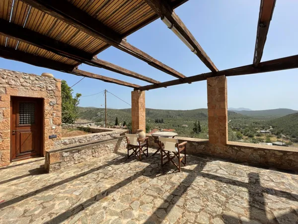 Traditional Stone-built House in Mani - Vlachiotis, Lakonia, Peloponnese