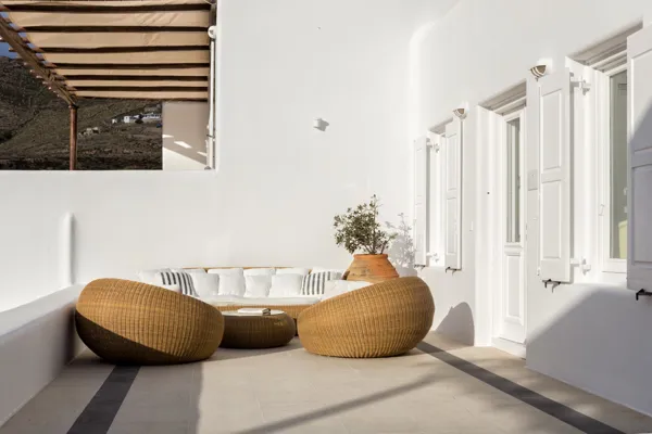 An eclectic dreamy villa - Ftelia, Mykonos, Cyclades Islands