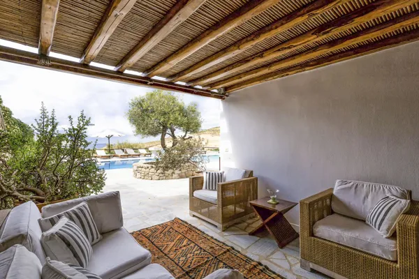 An eclectic dreamy villa - Ftelia, Mykonos, Cyclades Islands