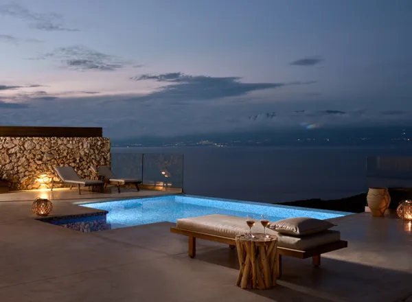 Stone built suites with wonderful view of the sea - Korythi, Zakynthos, Ionian Islands