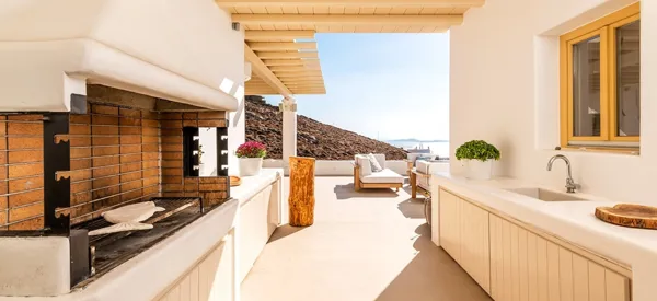 Luxury Villa with panoramic Aegean Sea views  - Fanari, Mykonos, Cyclades Islands
