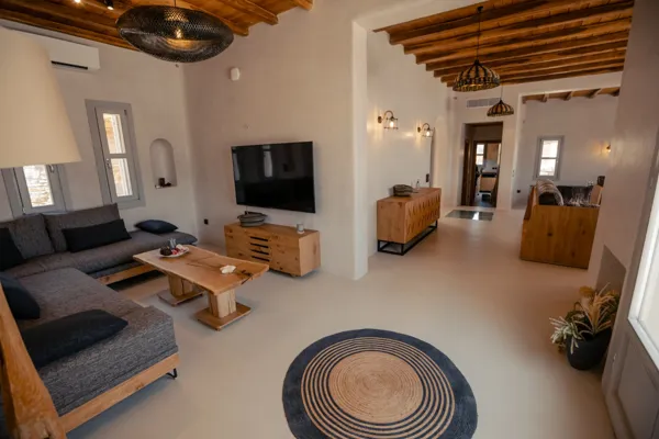 Villa with panoramic sea and Mykonos town views - Ornos, Mykonos, Cyclades Islands