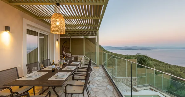 Villa offering the most amazing sea views  - Spartylas, Corfu, Ionian Islands