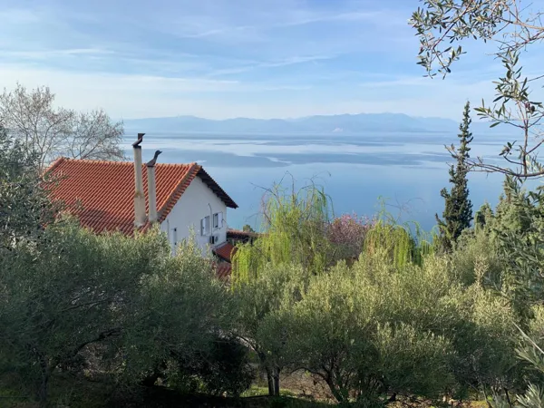 Country villa with breathtaking sea views in Derveni - Derveni, Korinthia, Peloponnese