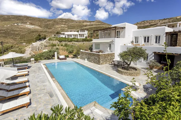 An eclectic dreamy villa - Ftelia, Mykonos, Cyclades Islands