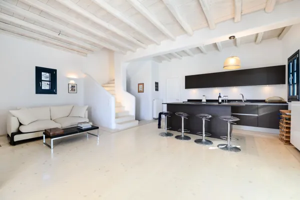 A villa blending traditional Myconian living with modern comforts  - Ftelia, Mykonos, Cyclades Islands