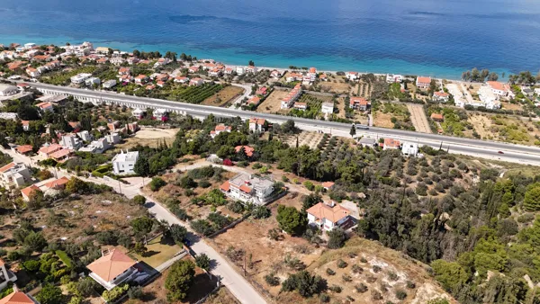 Land plot close to the seashore in Melissi area - Kiato, Korinthia, Peloponnese