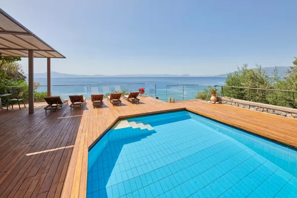 Elegant modern property located in a picturesque cove - Kitries, Messinia, Peloponnese