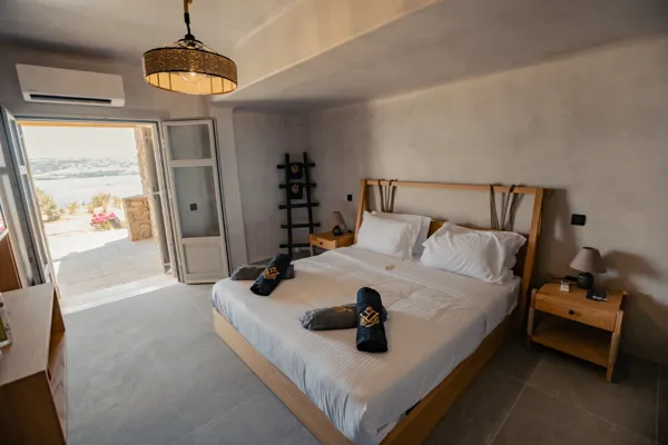 Villa with panoramic sea and Mykonos town views - Ornos, Mykonos, Cyclades Islands