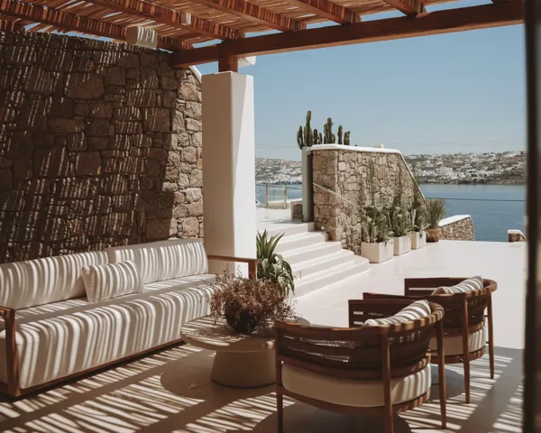 A masterpiece villa of serene luxury - Elia, Mykonos, Cyclades Islands