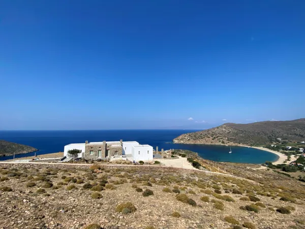 Luxury villa panoramic sea views in Andros - Fellos, Andros, Cyclades Islands
