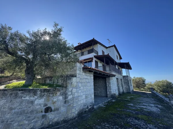 Detached house with unlimited view to the sea  - Loutraki, Korinthia, Peloponnese