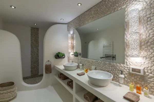 Villa with beautiful sea and Mykonos town views - Ornos, Mykonos, Cyclades Islands