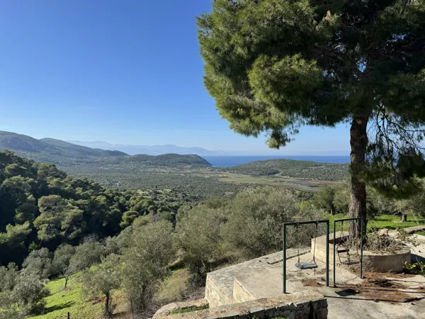 Detached house with unlimited view to the sea  - Loutraki, Korinthia, Peloponnese