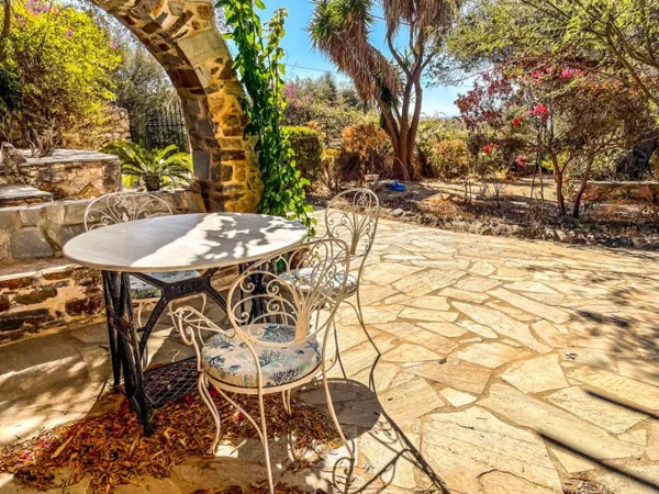 Seafront Stone Villa with independent Guesthouse and Panoramic Views over the Evoikos Gulf  - Diliso, Nea Stira, Evia, Central Greece