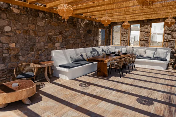 Villa with panoramic sea and Mykonos town views - Ornos, Mykonos, Cyclades Islands