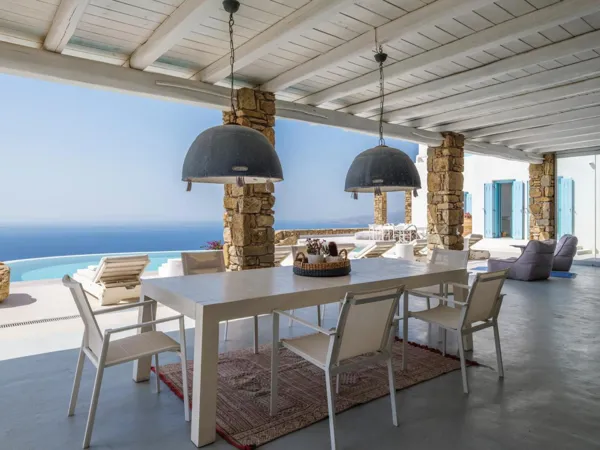 Beautiful villa overlooking Mykonos Island and Aegean Sea - Faros Armenistis, Mykonos, Cyclades Islands