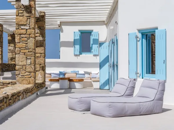 Beautiful villa overlooking Mykonos Island and Aegean Sea - Faros Armenistis, Mykonos, Cyclades Islands