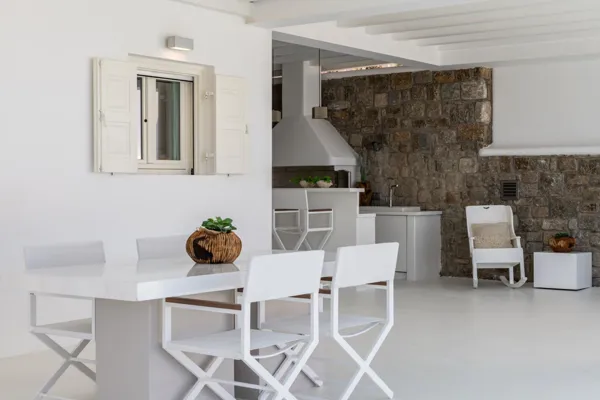 Villa with panoramic views of Mykonos town - Ornos, Mykonos, Cyclades Islands